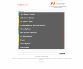 Fixingerror.com(Windows, Android, iOS related Tutorials & Fixes) Screenshot