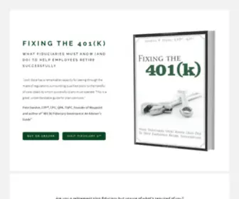 Fixingthe401K.com(Fixing the 401(k)) Screenshot