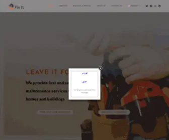 Fixitiq.com(Maitenance services) Screenshot