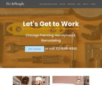 Fixitpeople.com(Fix It People Chicago) Screenshot