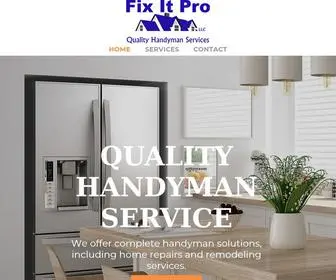 Fixitprohandyman.com(FIX IT PRO LLC) Screenshot