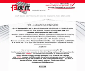 Fixitshop.fr(Découvrez Isolation Batiment) Screenshot