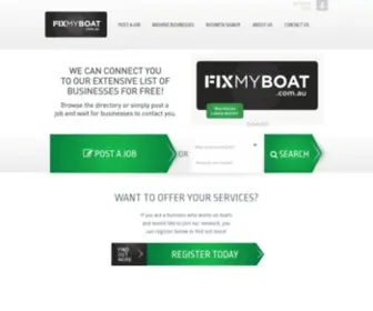 Fixmyboat.com.au(Fixmyboat) Screenshot