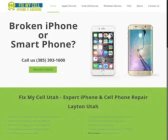 Fixmycellutah.com(IPhone & Cell Phone Repair In Layton) Screenshot