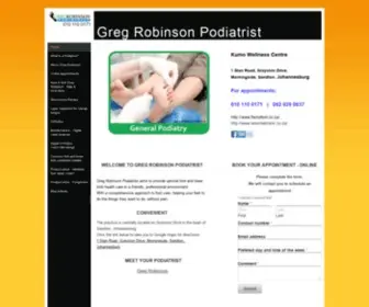 Fixmyfeet.co.za(Greg Robinson Podiatrist) Screenshot