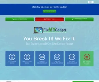 Fixmygadget.com(Fix My Gadget) Screenshot