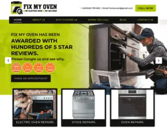 Fixmyoven.com.au(The Best Oven Repairs Service in Melbourne) Screenshot