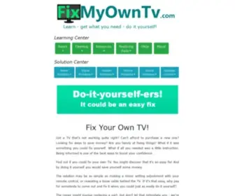 Fixmyowntv.com(Fixmyowntv) Screenshot