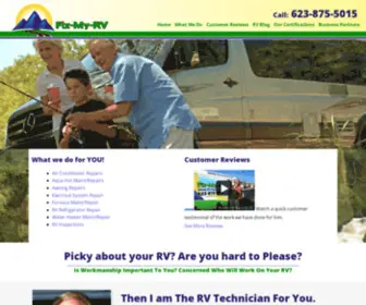 Fixmyrvaz.com(Mobile RV Repair) Screenshot