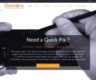 Fixnphone.com(Cellphone Repair Services New York USA) Screenshot