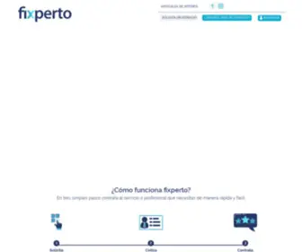 Fixperto.com(Encuentra aquí a tu experto de confianza y cotiza GRATIS) Screenshot