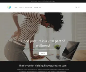 Fixposturepain.com(Let’s) Screenshot