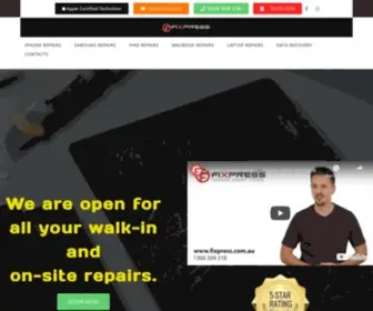 Fixpress.com.au(IPad Repairs) Screenshot