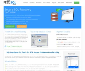 FixsqLserver.org(Fix SQL Server) Screenshot