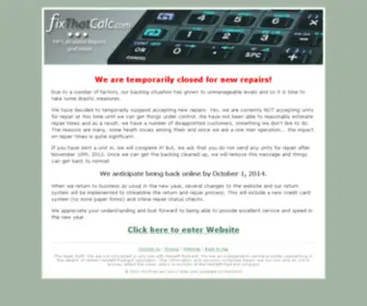 Fixthatcalc.com(Fixthatcalc) Screenshot