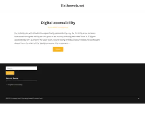 Fixtheweb.net(Report now) Screenshot