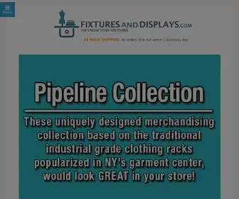 Fixturesanddisplays.com(Retail Store Supplies) Screenshot