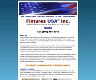 Fixturesusa.com(Fixtures USA) Screenshot