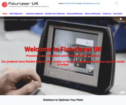 Fixturlaser.co.uk(WordPress) Screenshot