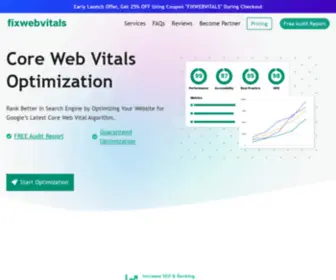 Fixwebvitals.com(Fix Web Vitals) Screenshot