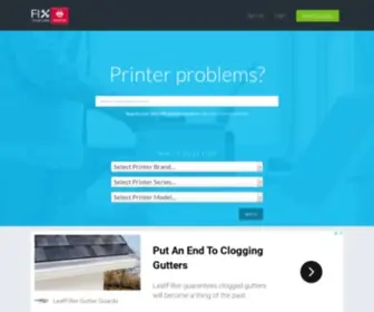 Fixyourownprinter.com(Do-It-Yourself InkJet and Laser Printer Repair (HP, Apple, Epson, and More)) Screenshot