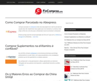 Fizcompras.com(Fiz Compras de Sites da China) Screenshot