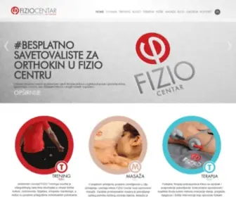 Fiziocentar.rs(FIZIO CENTAR) Screenshot