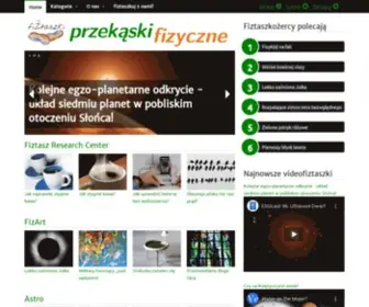 Fiztaszki.pl(Fizyczne przekąski) Screenshot