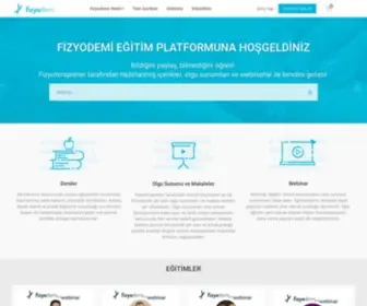 Fizyodemi.com(Sertifikalı Uzaktan Eğitim) Screenshot