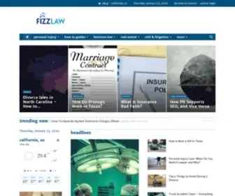 Fizzlaw.com(FizzLaw Attorney Guest Blog) Screenshot