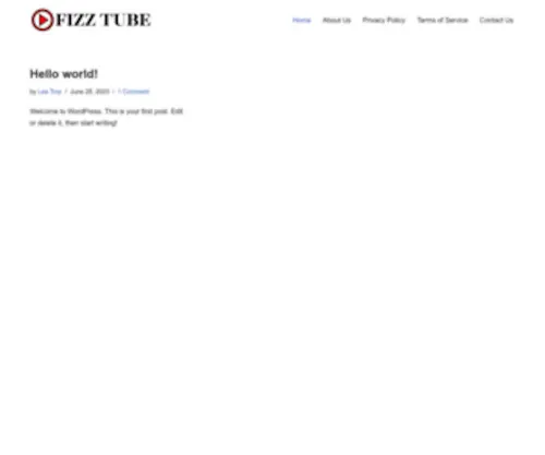 Fizztube.com(Videos Portal) Screenshot