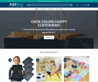 Fizzway.com(Let Your Moments Be Magical) Screenshot