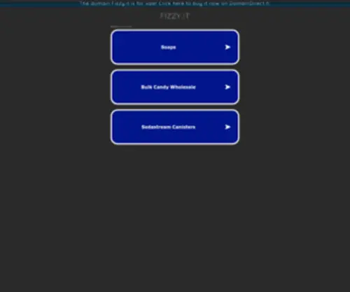Fizzy.it(Decolla online con il dominio giusto per fizzy) Screenshot