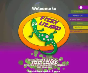 Fizzylizard.co.uk(Fizzy Lizard Play Gym) Screenshot