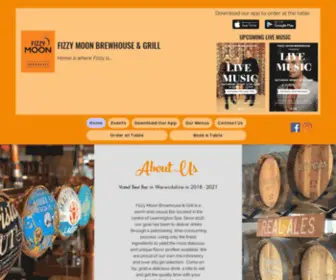 Fizzymoonbrewhouse.com(Fizzy Moon Brewhouse & Grill) Screenshot