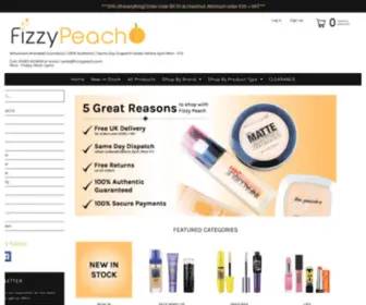 Fizzypeach.com(Fizzy Peach Ltd) Screenshot