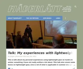 Fjaderlatt.se(FJÄDERLÄTT) Screenshot