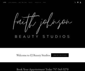 Fjbeautystudios.com(FJ Beauty Studios) Screenshot