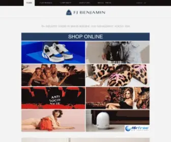 Fjbenjamin.com(FJ Benjamin Holdings Ltd (Singapore)) Screenshot