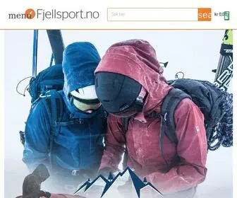Fjellsport.no(Friluftsbutikken med det enorme utvalget) Screenshot