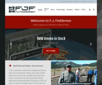 Fjfeddersen.com(F.J) Screenshot