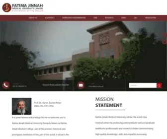 Fjmu.edu.pk(Fjmu) Screenshot