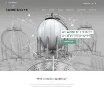 Fjordtech.ca(Soudure, mécanique industrielle et bien d&#039;autre) Screenshot