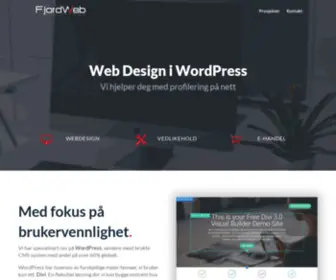 Fjordweb.no(Fjordweb) Screenshot