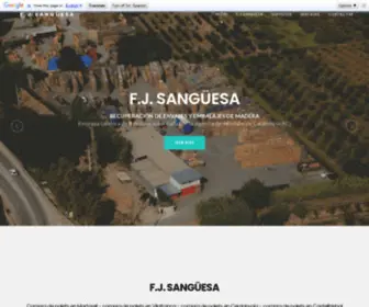 Fjsanguesa.com(F.J.SANGÜESA) Screenshot