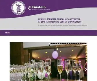 FJtsa.com(Frank J Tornetta School of Anesthesia at Einstein Montgomery) Screenshot