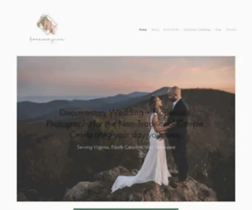 Fjweddings.com(Forever June Photography) Screenshot