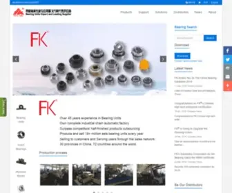 FK-Bearing.com(50 years focus on bearing unit) Screenshot