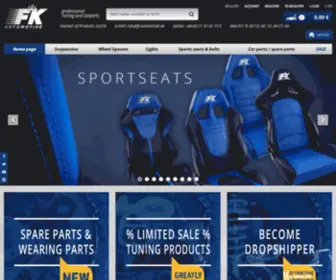 FK-Shop.fr(Tuning Shop) Screenshot