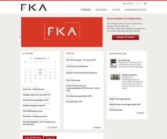 Fka.is(Félag Kvenna í Atvinnulífinu) Screenshot
